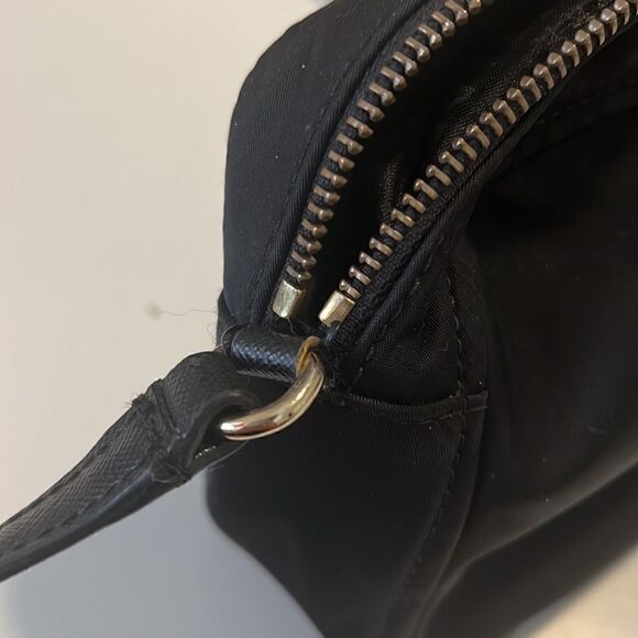 Kate Spade Black Nylon Adjustable Strap Top Zip Small Crossbody - Picture 15 of 16